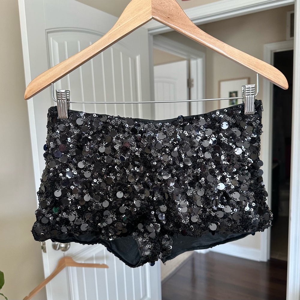 Sequin Hot Shorts